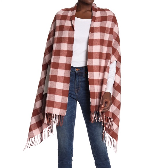 Madewell Striped Cape Scarf - Picture 6 of 6